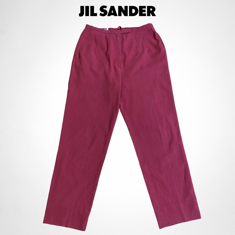 🌸ส่งต่อ กางเกงผ้าฝ้าย แบรนด์ JIL SANDER แท้💯 ผ้านิ่มใส่สบายมากค่ะ