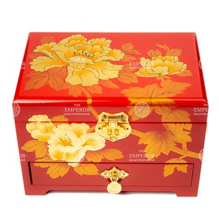 กล่องใส่สินสอด ลายดอกโบตั๋น รุ่น PREMIUM