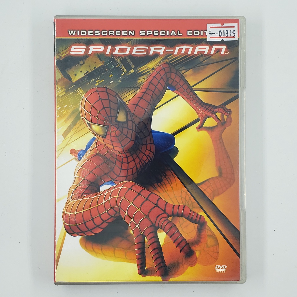 [01327] Spider-Man ไอ้แมงมุม (DVD)(USED) ซีดี ดีวีดี สื่อบันเทิงหนังและเพลง มือสอง !!