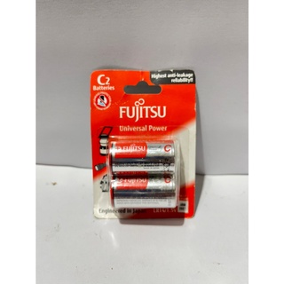 ฟูจิตสึ อัลคาไลน์ ขนาด C แพ็ค 2 ก้อน Fujitsu Alkaline, Size C, pack of 2