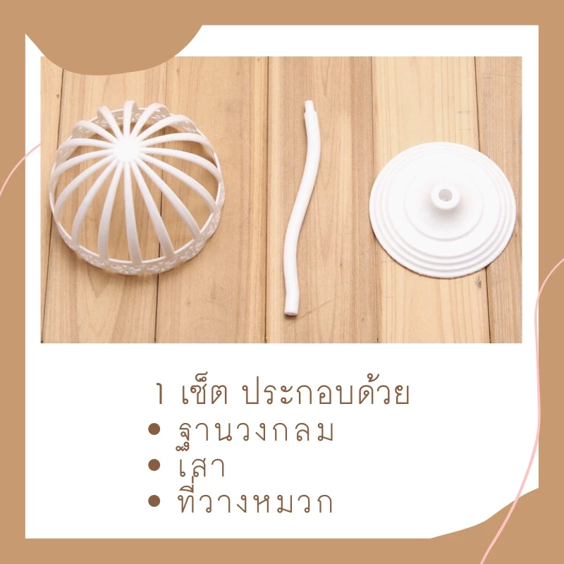 ที่วางหมวกสไตล์มินิมอล วางวิกผม ของตกแต่งบ้านสไตล์มินิมอล thumbnail 6