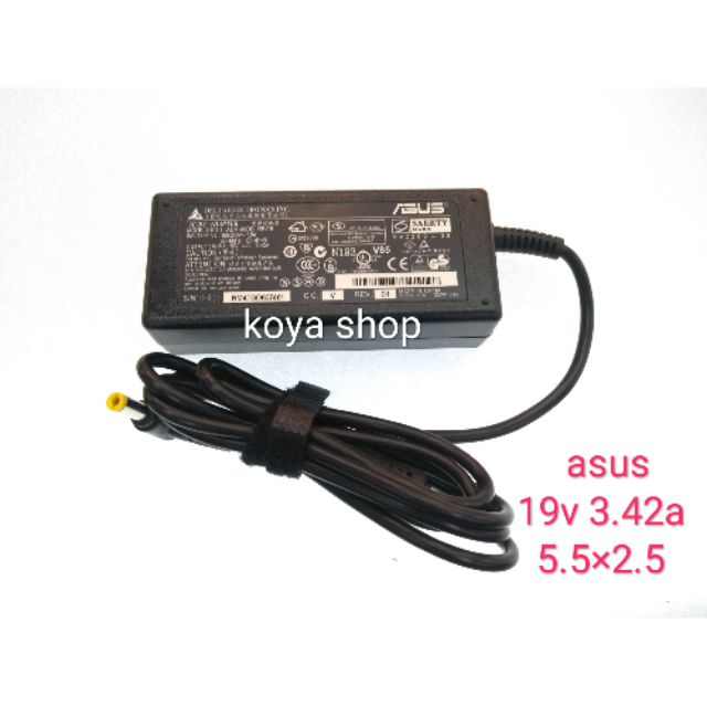 สายชาร์จโน๊ตบุ๊ค asus 19v 3.42a 5.5×2.5