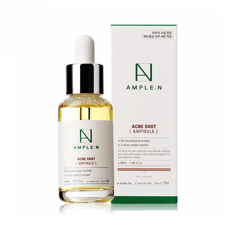 AMPLEN Acne Shot Ampoule Shopee Thailand