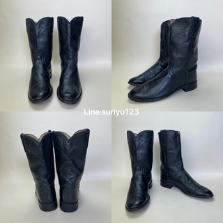 Justin boot บูทคาวบอยหนังเเท้ งานเม็กซิโก