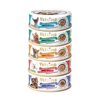 Petsimo Dog Food Starter Kit - เพ็ทซิโม่อาหารสุนัข 5 รสชาติ