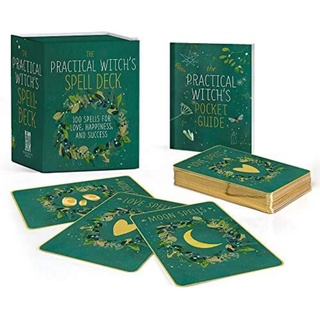 [ไพ่แท้]​ The Practical Witchs Spell Deck ไพ่ออราเคิล ยิปซี ทาโร่ ทาโรต์ witchcraft tarot oracle card cards