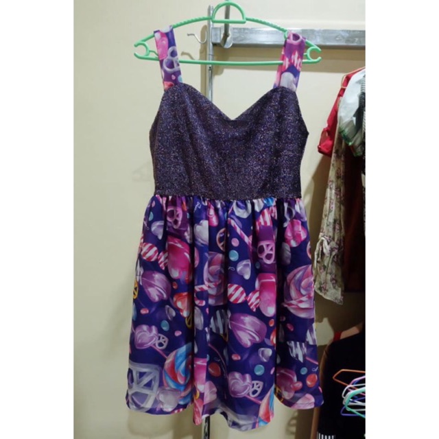 Queen P: Glitter Rainbow Dress