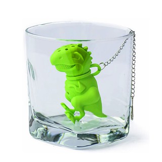 Pladao Houseware ที่กรองชา ซิลิโคน tea infuser tea Rex ลายไดโนเสาร์ ทีเร็กซ์ มี 2 สี