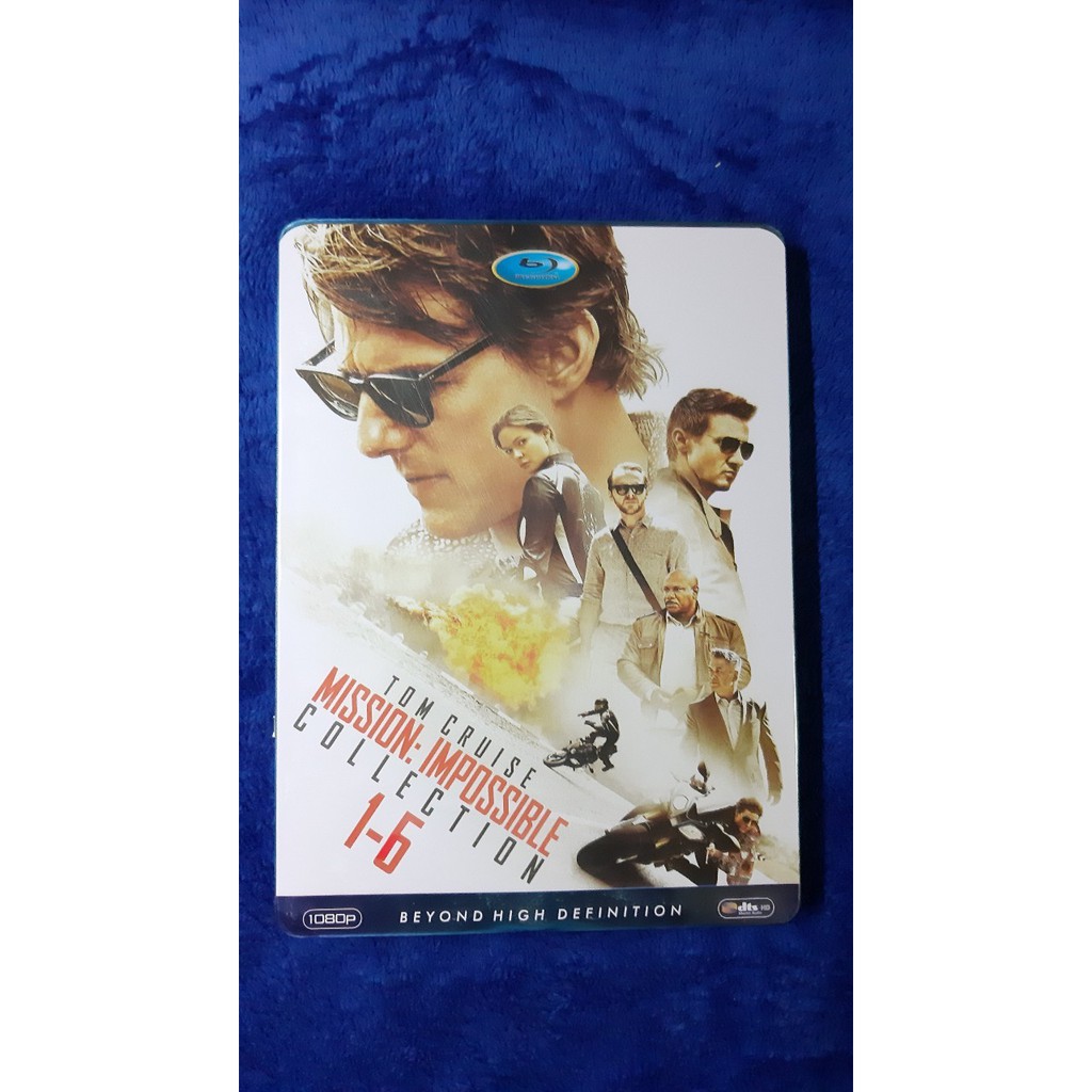 DVD boxset กล่องเหล็ก Mission : Impossible 1-6