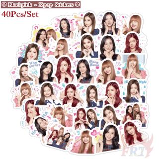 ❉ Blackpink - Series A KPOP Supergirl Singer สติ๊กเกอร์ ❉ 40Pcs/Set DIY Decals สติ๊กเกอร์ for Album Diary Laptop Cup Phone Scrapbooks Skateboard