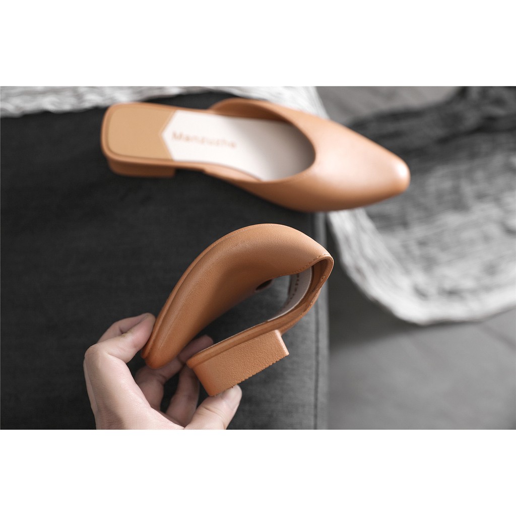 ❦พร้อมส่งจากไทย❦8311# รองเท้าเปิดส้น หัวตัด size 36-41พื้นนุ่ม ใส่สบาย
