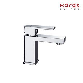 Karat Faucet ก๊อกเดี่ยวอ่างล้างหน้าแบบก้านโยก (ไม่มีป๊อบอัพ) รุ่น KF-25-610-50