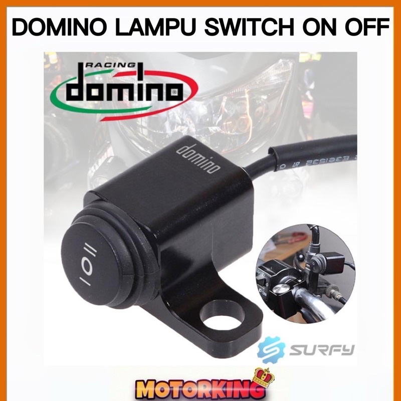 DOMINO LAMPU SWITCH ON OFF LIGHT SWITCH RIGHT/KANA DOMINO UNIVERSAL