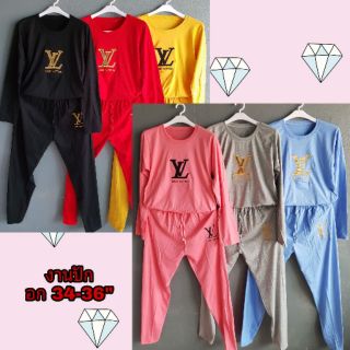 🐻ชุดแขนยาว&amp;ขายาวฟรีไซต์🐻👉เลื่อนดูงานจริง👆