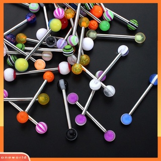 Tongue แหวน Assorted Piercing Barbells