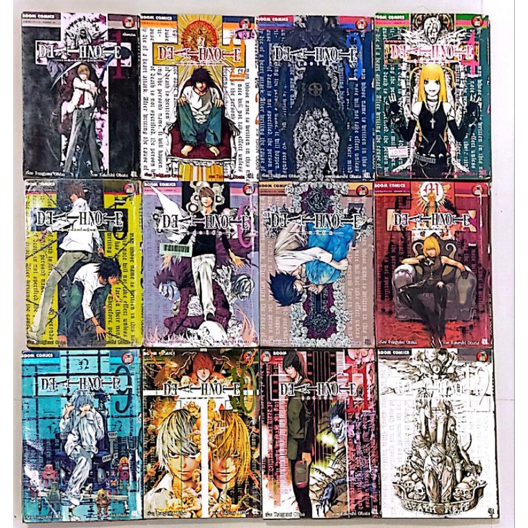 หนังสือ​การ์ตูน​ DEATH​ NOTE​ เดทโน๊ต​ 12เล่มจบ