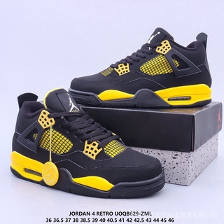 Air Jordan 4 Retro OG AJ4 Joe 4 รองเท้าบาสเก็ตบอล สําหรับผู้ชาย และผู้หญิง