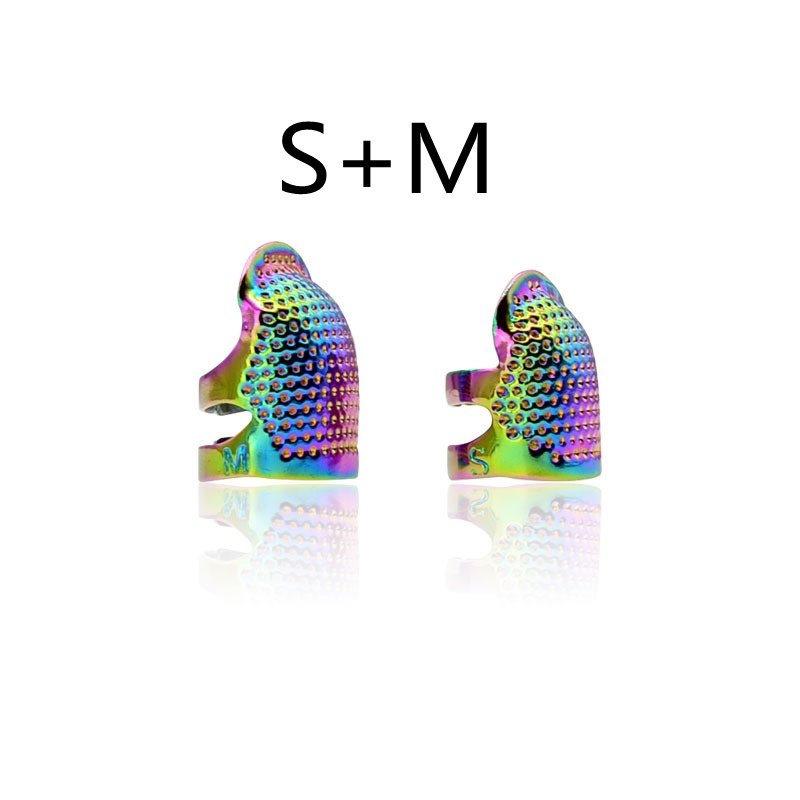 ปลอกนิ้วโลหะ สีทอง สําหรับเย็บผ้า 1 ชิ้น - รูปที่ 4