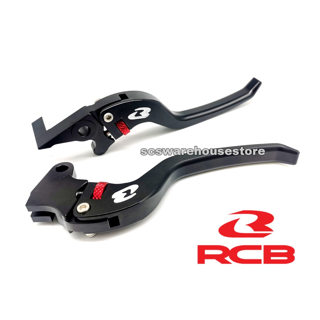 RCB ชุดคันเบรคและคลัทช์ Yamaha Y16ZR Alloy Racing Boy Y16 อุปกรณ์เสริมฝาครอบไอเสียทองสีฟ้าเงินสีดําสีแดง - รูปที่ 4