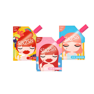 แท้ ล้างสต็อก!!! ลิปซอง ซิสทูซิส SIS2SIS Lip & Cheek Creamy TInt / EYE SHADOW / LIP INK / EYELINER 2 มล.