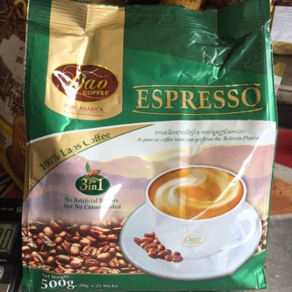 กาแฟดาว 500g.(20g*25ซอง) เอสเปรซโซ่