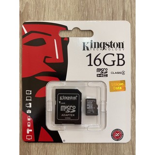 Kingston Micro SD Card Class 4 (16GB) with Adapter