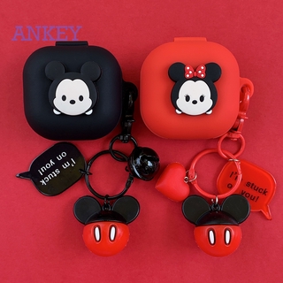 for Anker Soundcore Liberty 4 / Life P3 / Liberty 3 Pro / Liberty Air2 Pro Case Disney Red Cute Minnie Cartoon Mickey Earphone Cover Soft Silicone Wireless Headset Protective