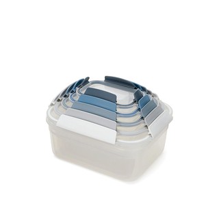 Joseph Joseph ชุดกล่องใส่อาหาร เซ็ท 5 ชิ้น Nest Lock 5-piece - Sky Edition N81105 Blue