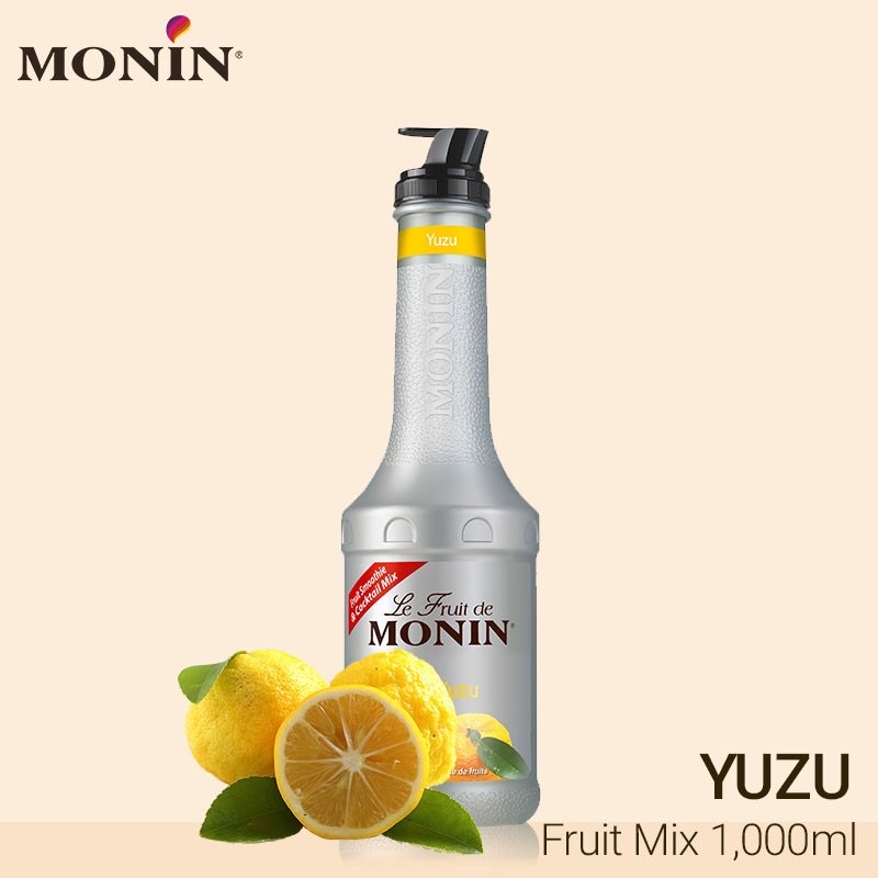 MONIN YUZU PUREE แท้ ขนาด 1 L.