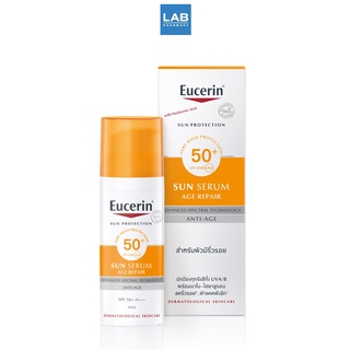 Eucerin Sun Protection Sun Age Repair Serum SPF50+ PA+++ 50 ml. - ยูเซอริน ซัน เอจ รีแพร์ ซีรั่ม เอสพีเอฟ 50+ พีเอ+++ 1 ขวด 50 มล.