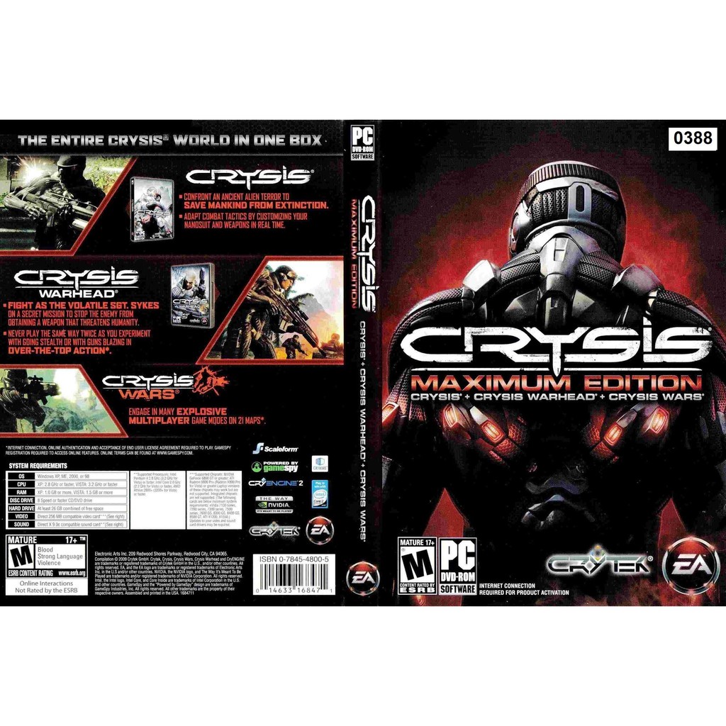 (PC DVD) Crysis Maximum Edition