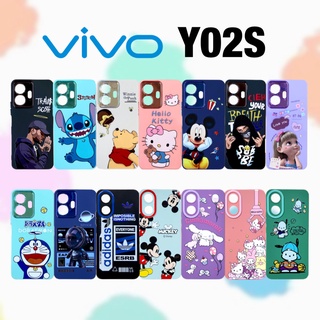 Vivo Y02s เคสวีโว่ เคส วีโว่ เคสกันกระแทก การ์ตูน case