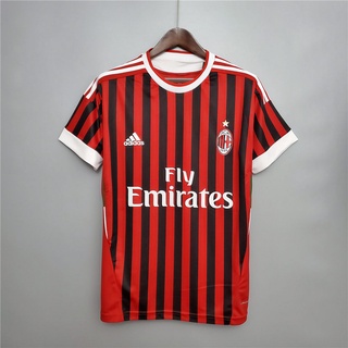 เสื้อกีฬาแขนสั้น ลายทีมชาติฟุตบอลชั้นนํา Milan 02/03 AC สไตล์เรโทร