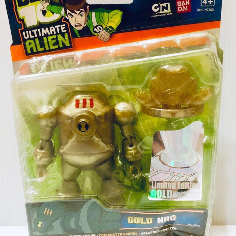 Ben 10 Ultimate Alien Special Edition Action Figure - NRG (Gold)