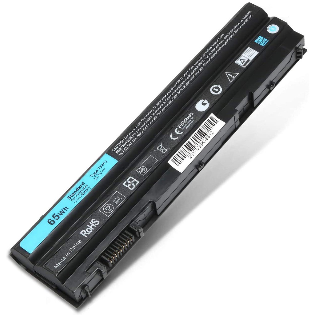 รับประกัน 1 ปี - แบตเตอรี่ โน้ตบุ๊ค แล็ปท็อป DELL T54FJ 5200mAh Battery E5420 E5430 E5520 E5530 E6420 E6430 E6520 E6530