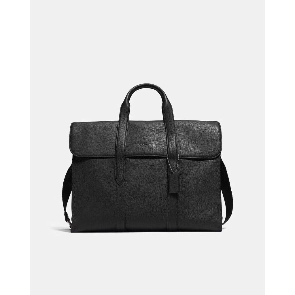 coach 58097 counter new men's Metropolitan briefcase. full leather 