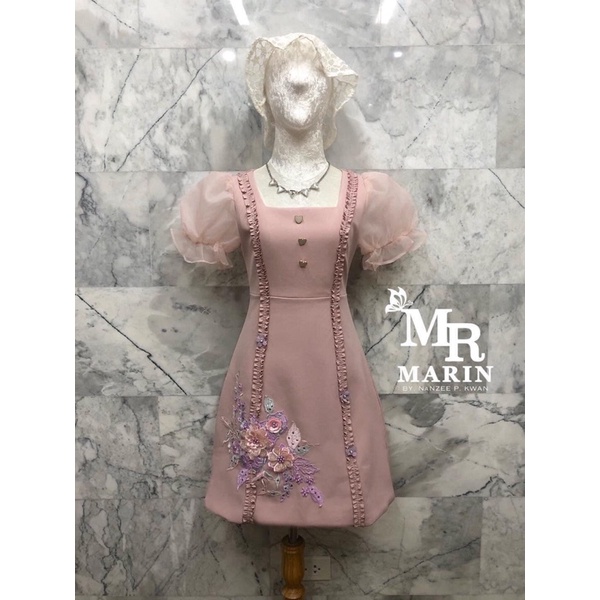 Marin Brand : เดรสออกงาน สวยหวานละมุน งานตามหา แนนซี่พี่ขวัญ