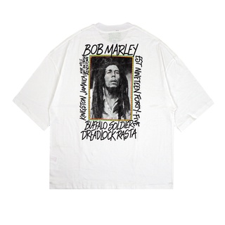 เสื้อยืดวินเทจMf BAND TEE // BOB MARLEY // LIVE // ขนาดใหญ่S-5XL