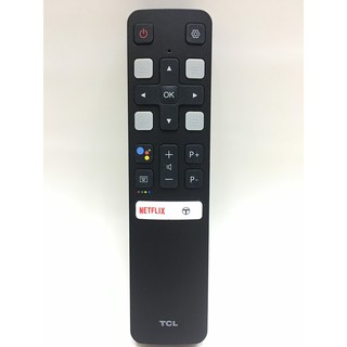 รีโมททีวี TCL รุ่น MRC802V (รองรับคำสั่งเสียง) ใช้กับ Smart TV TCL ที่รองรับคำสั่งเสียงได้ทุกรุ่น