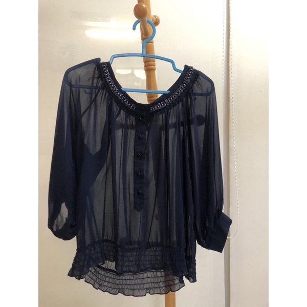 Navy shirt - Free size