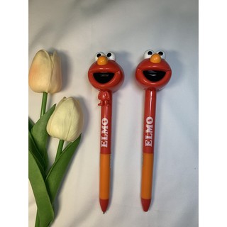 ✨สินค้ามือหนึ่ง✨ปากกาดำ Elmo หัวโต/ตัวเด้ง~ (Universal studio japan🇯🇵)