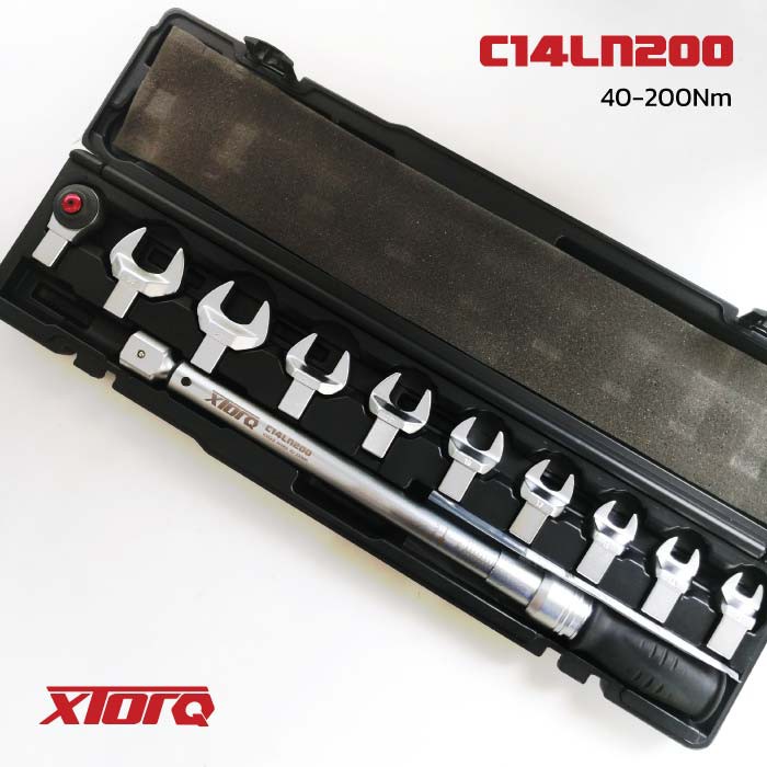 ชุดประแจปอนด์ปากตาย 40-200NM C14LN200 XTORQ
