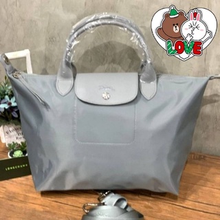 📮@1,880.-(Size Medium ปรับสายได้)🔥🔥Beautiful Images Sale 7 % 🔥🔥💯Longchamp LE PLIAGE NÉOTOP HANDLE BAG (medium size)