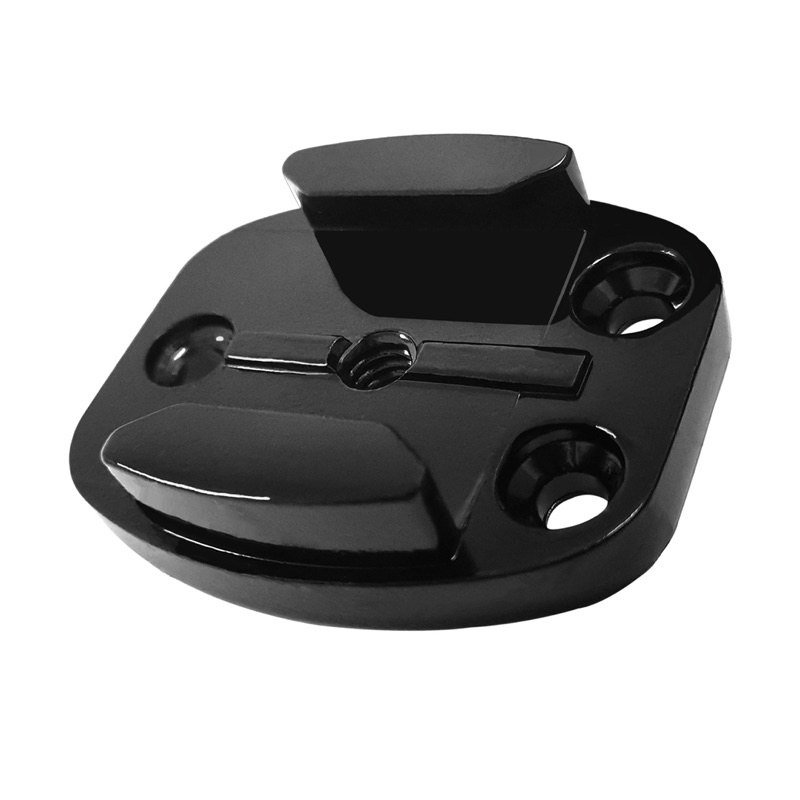 ฐานอลูมิเนียม แบบเรียบ มีรูสกรูขนาด1.4” สำหรับกล้องโกโปร กล้องแอคชั่น Aluminium alloy Flat Base with 1/4” interface