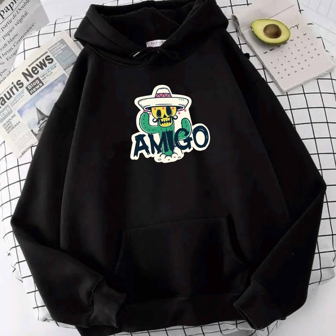 Hoodie Sweater Amigo Women& 39;s Sweater Oversize M - XXL