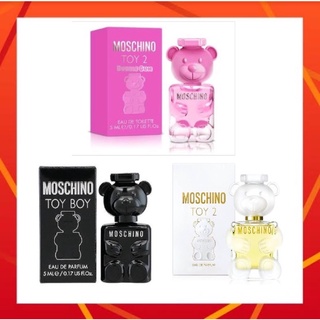 แท้💯%พร้อมส่ง💓 น้ำหอม Moschino Toy 2 น้องหมีชมพู ขาว ดำ หอมมากกกก