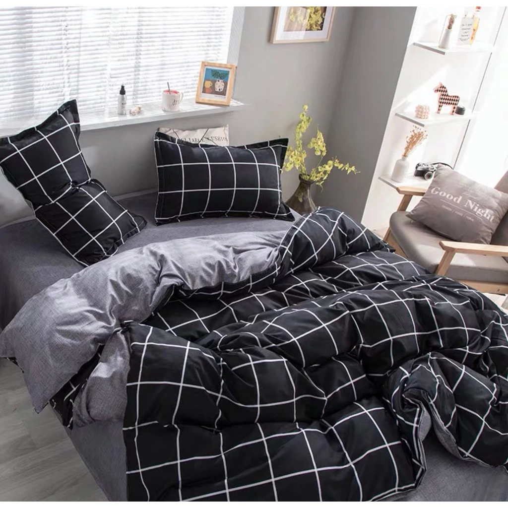 Sweetdream_by Nakin - ผ้าปูที่นอนโทนดำ ✨ครบชุด 6 ชิ้น พร้อมส่ง🎇 ส่งของทุกวัน🎇 thumbnail 8