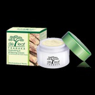 De Leaf Thanaka Moisturizing  Whitening Cream 45ml
ครีมบำรุงผิวผสมทานาคา