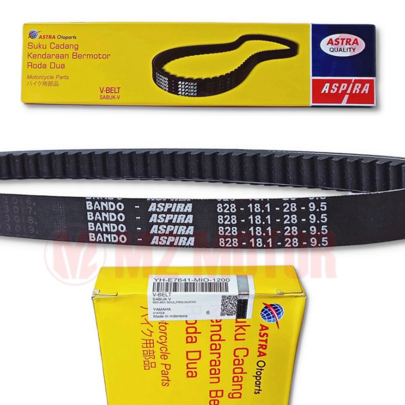 V BELT VAN BELT MIO ASPIRA V POWER BELT