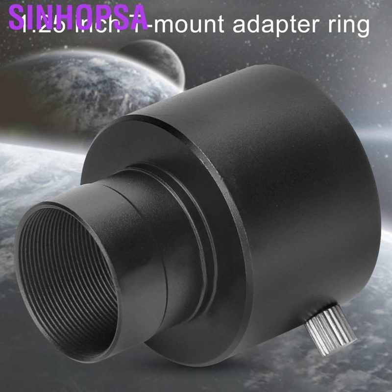 Sinhopsa 0.965 นิ้ว (24.5 มม.) ถึง 1.25 (31.7 มม.) อะแดปเตอร์แหวน Aluminium Alloy Mount Converter อุปกรณ์เสริมสําหรับกล้องโทรทรรศน์ดาราศาสตร์ Eyepiece